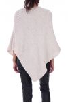 PONCHO BROCHE 0195 BEIGE