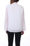 BLUSA DE ESCOTE SUSURRO 0507 BLANCO