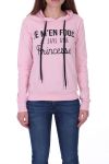 SWEATSHIRT ICH BIN EINE PRINZESSIN ROSE 0508