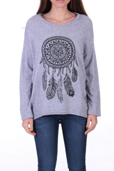 TOP FEATHERS 0535 GREY