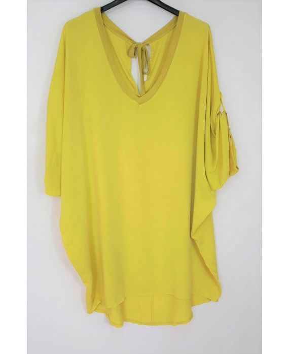 LARGE SIZE-NECK EFFECT ARGENTE 0549 YELLOW