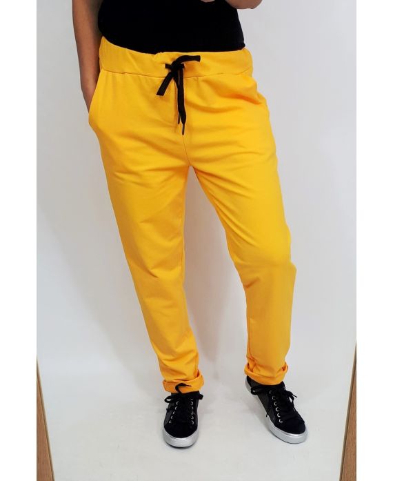 PANTALON JOGG 0538 JAUNE