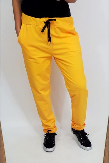 PANTALON JOGG 0538 JAUNE