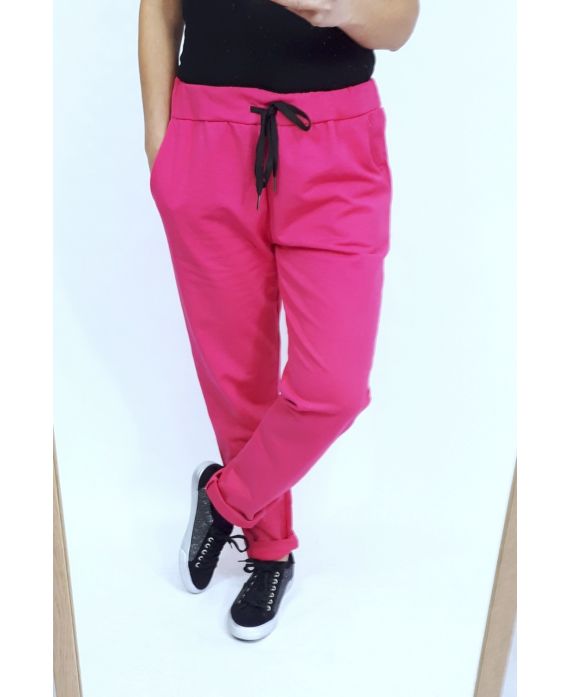 BROEK JOGG 0538 FUSHIA