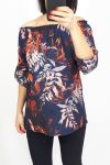 TOP SPALLE DENUDEES 0543 BLU NAVY