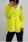 MAGLIA 2 IN 1 TASTI 0536 GIALLO