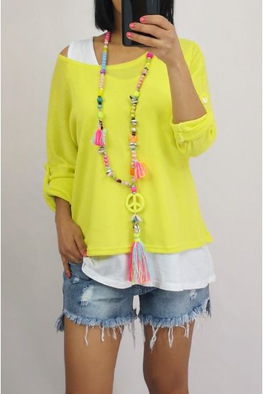 TOP 2 PIECES 0524 YELLOW