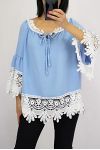 TUNIC LACE 0565 SKY BLUE