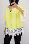 TUNIC LACE 0565 YELLOW