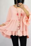 TUNIC BOHEME 0566 ROSE