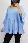 TUNIC BOHEME 0566 BLUE SKY