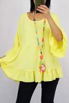 TUNIC BOHEME 0566 YELLOW