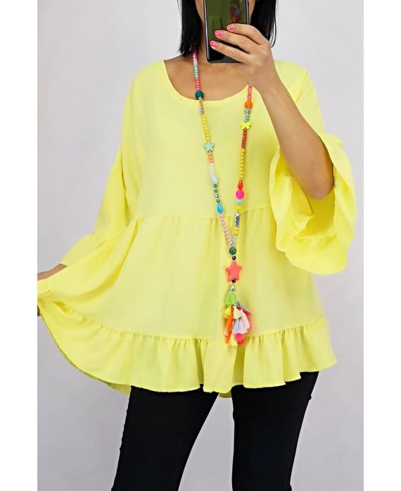 TUNIC BOHEME 0566 YELLOW