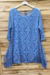 LARGE SIZE TUNIC MIX CONTENTS 0571 BLUE