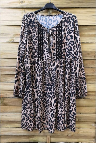 DRESS 0207 LEOPARD