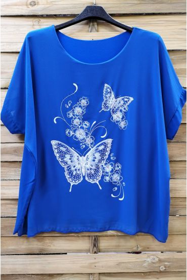 GROßE TOP-SCHMETTERLING-STRASS-0583 ROYAL BLAU