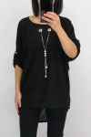 TUNIC JEWEL INTEGRATED 0594 BLACK