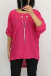 TUNIC JEWEL INTEGRATED 0594 FUSHIA