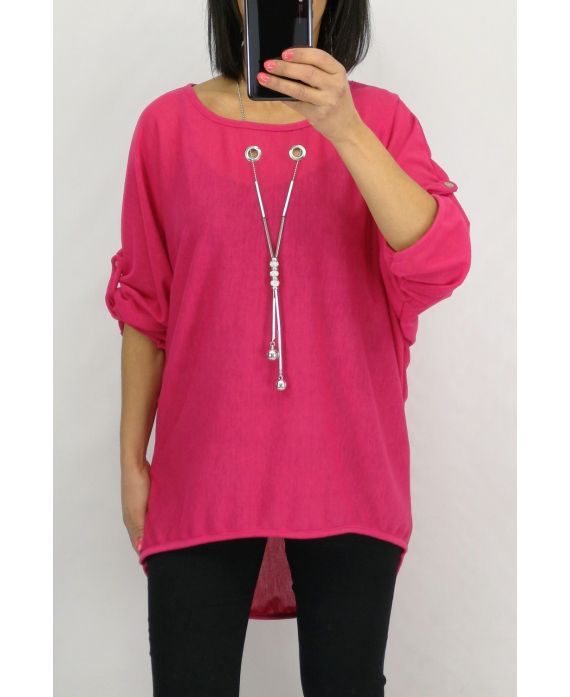 TUNIC JEWEL INTEGRATED 0594 FUSHIA