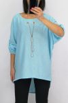 TUNIC JEWEL INTEGRATED 0594 BLUE SKY