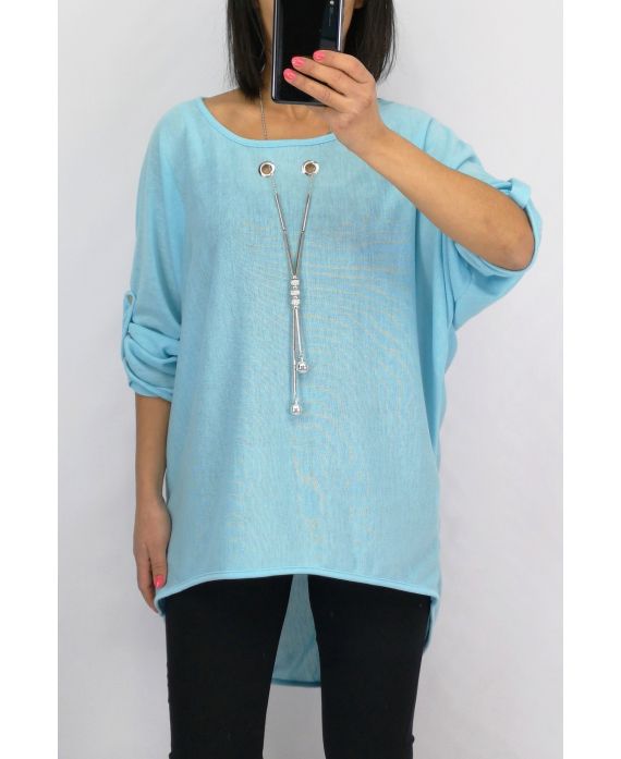 TUNIC JEWEL INTEGRATED 0594 BLUE SKY