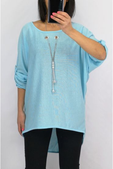 TUNIC JEWEL INTEGRATED 0594 BLUE SKY