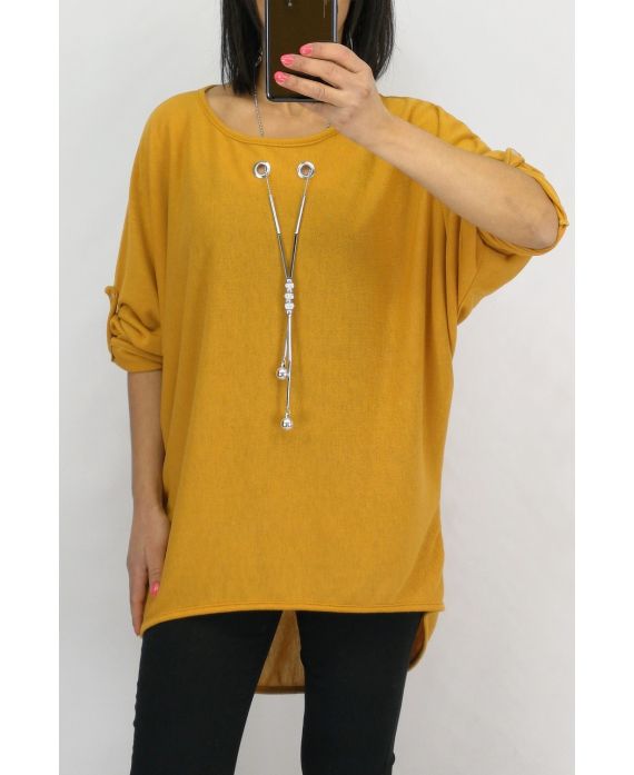 TUNIC JEWEL INTEGRATED 0594 MUSTARD