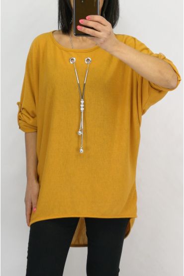 TUNIC JEWEL INTEGRATED 0594 MUSTARD