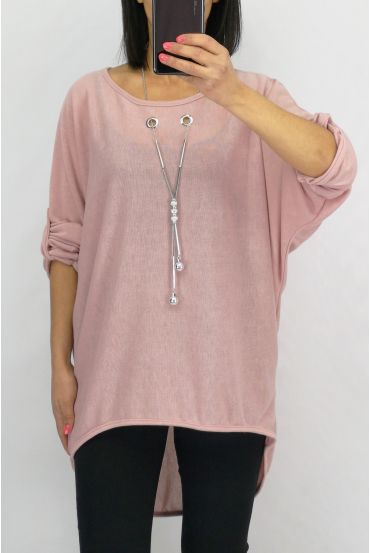 TUNIC JEWEL INTEGRATED 0594 ROSE