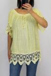 TOP IN PIZZO 0597 GIALLO