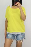 TOP 2 PIECES 0604 JAUNE