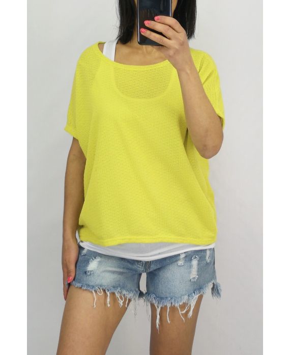 TOP 2 PEZZI 0604 GIALLO