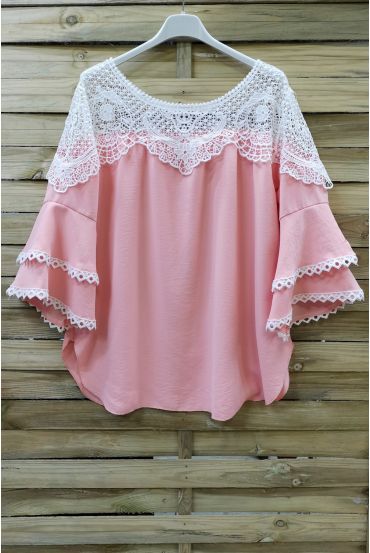 TUNIC LACE 0567 PINK