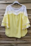 TUNIC LACE 0567 YELLOW