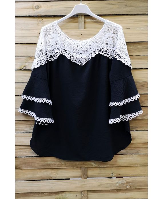 TUNIC LACE 0567 BLACK