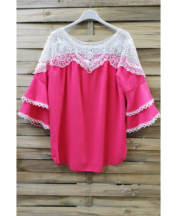 TUNIC LACE 0567 CORAL