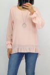 TUNIC + NECKLACE 0520 PINK