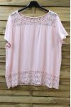 TOP WIDE LACE 0634 PINK