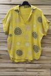 TUNIC EFFECT LIN 0632 YELLOW