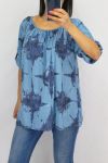 TOP PRINTS 0628 BLUE