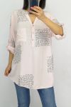 BLOUSE SCRIPTURES 0631 PINK