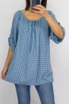 TOP DRUCKT 0627 BLAU