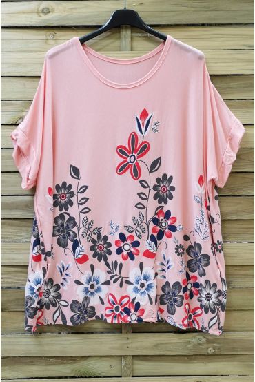 GROTE MAAT T-SHIRT PRINTS 0613-ROZE