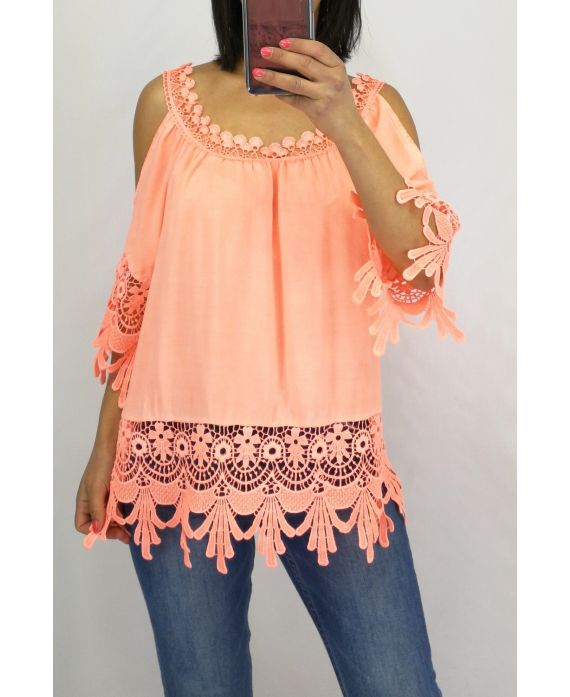 TOP LACE 0644 NEON ORANGE