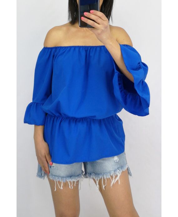 TOP ELASTISCHE 0641 ROYAL BLUE