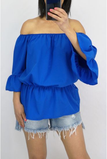 TOP ELASTISCHE 0641 ROYAL BLUE