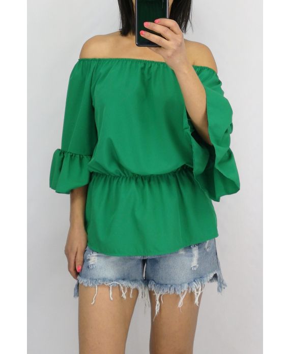 TOP ELASTIQUE 0641 VERT