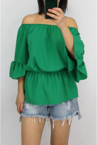 TOP ELASTIC 0641 GREEN