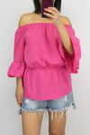 TOP ELASTIQUE 0641 FUSHIA