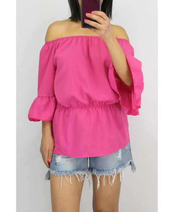 TOP ELASTIQUE 0641 FUSHIA